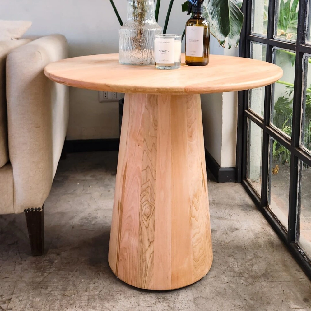 90 cm Mesa Circular Lenga - Imagen 3