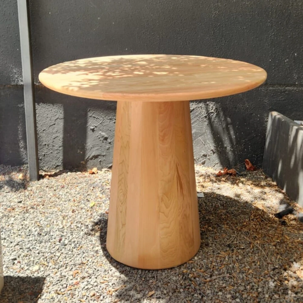 90 cm Mesa Circular Lenga - Imagen 4