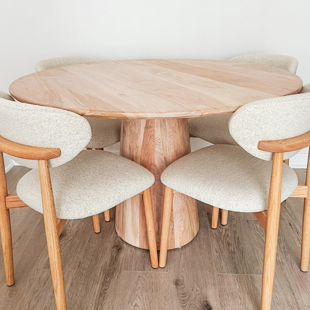 120 cm Mesa Circular Lenga - Imagen 4