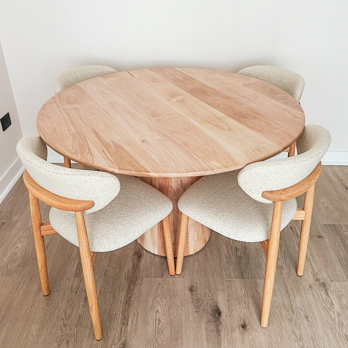 120 cm Mesa Circular Lenga - Imagen 2